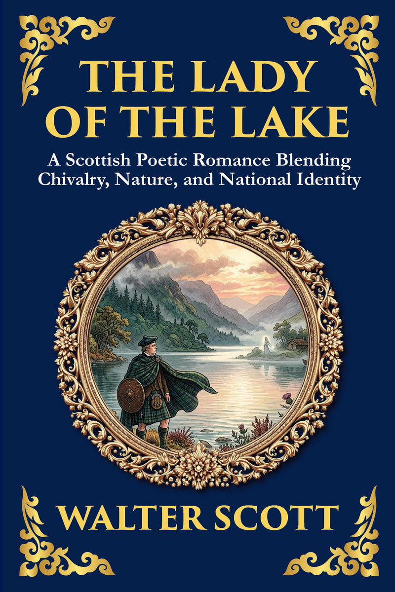 The Lady of the Lake — Large Print — modern English translation, book cover