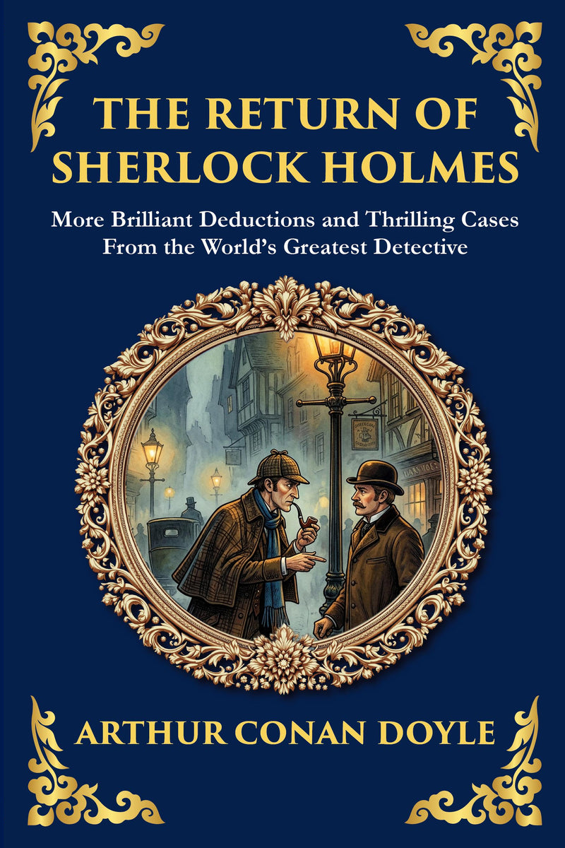 The Return of Sherlock Holmes — modern English translation, book cover