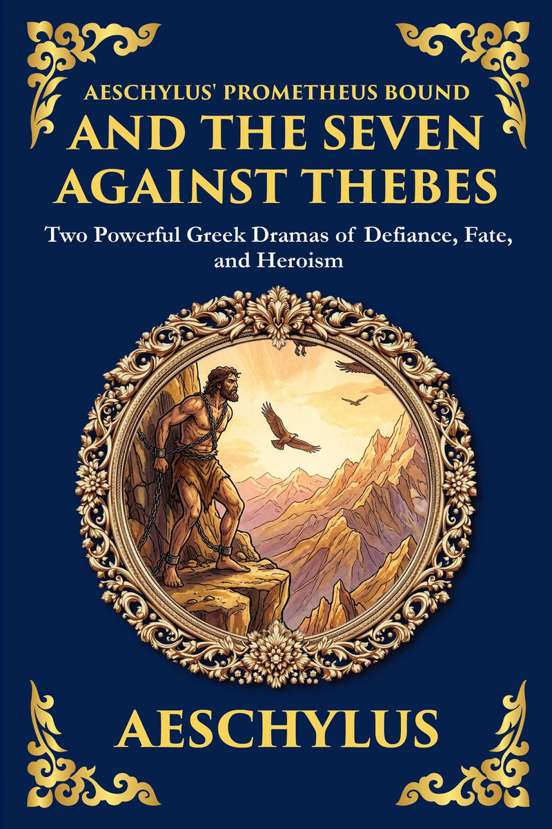 Aeschylus’ Prometheus Bound and the Seven Against Thebes — modern English translation, book cover