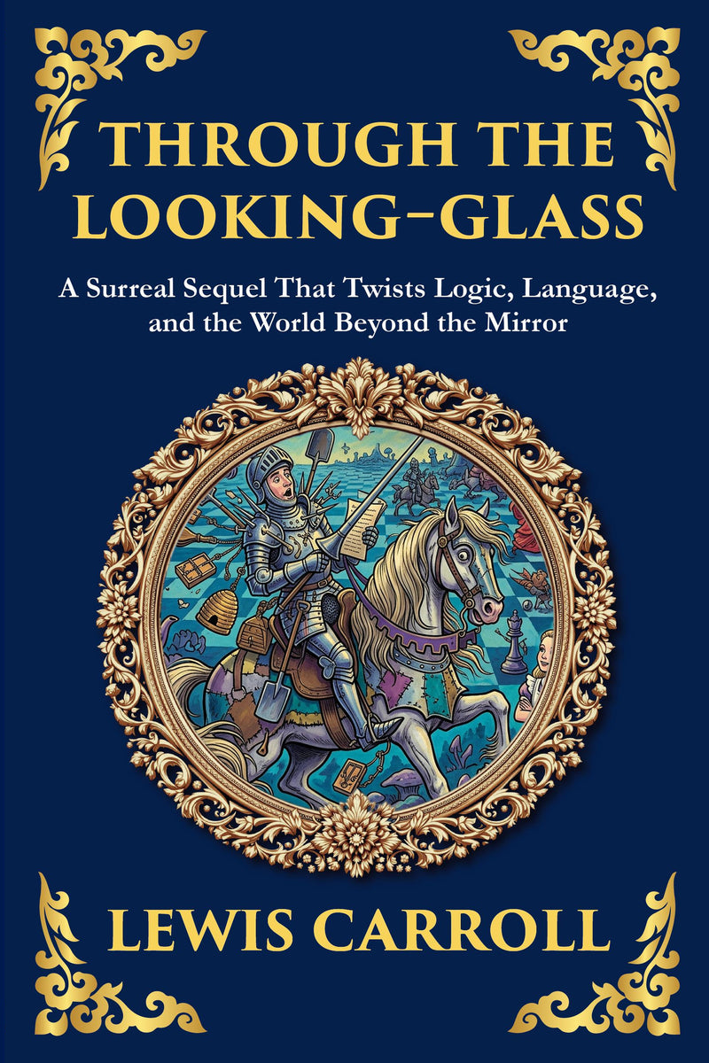 Through the Looking-Glass — modern English translation, book cover