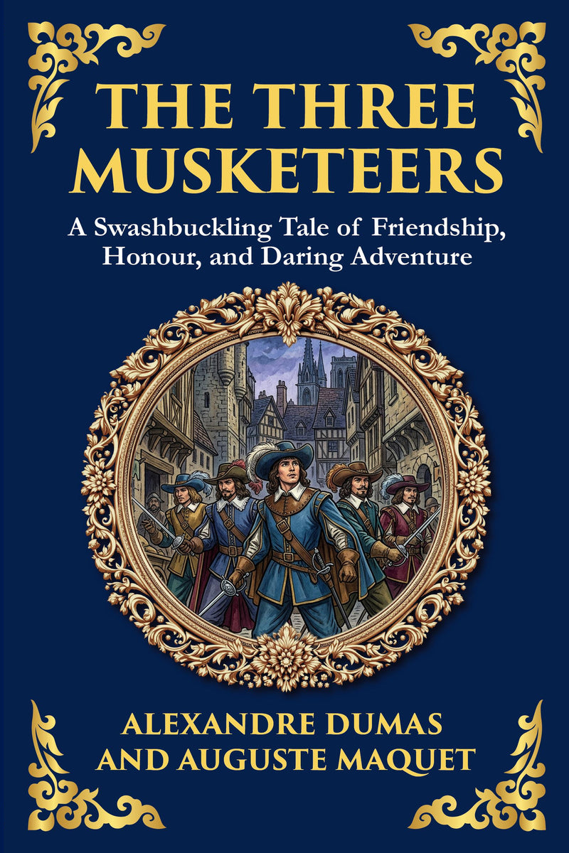 The Three Musketeers — modern English translation, book cover