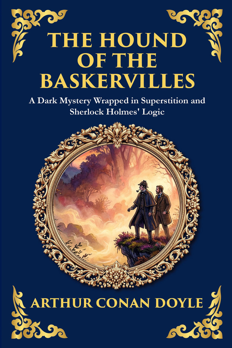 The Hound of the Baskervilles — modern English translation, book cover