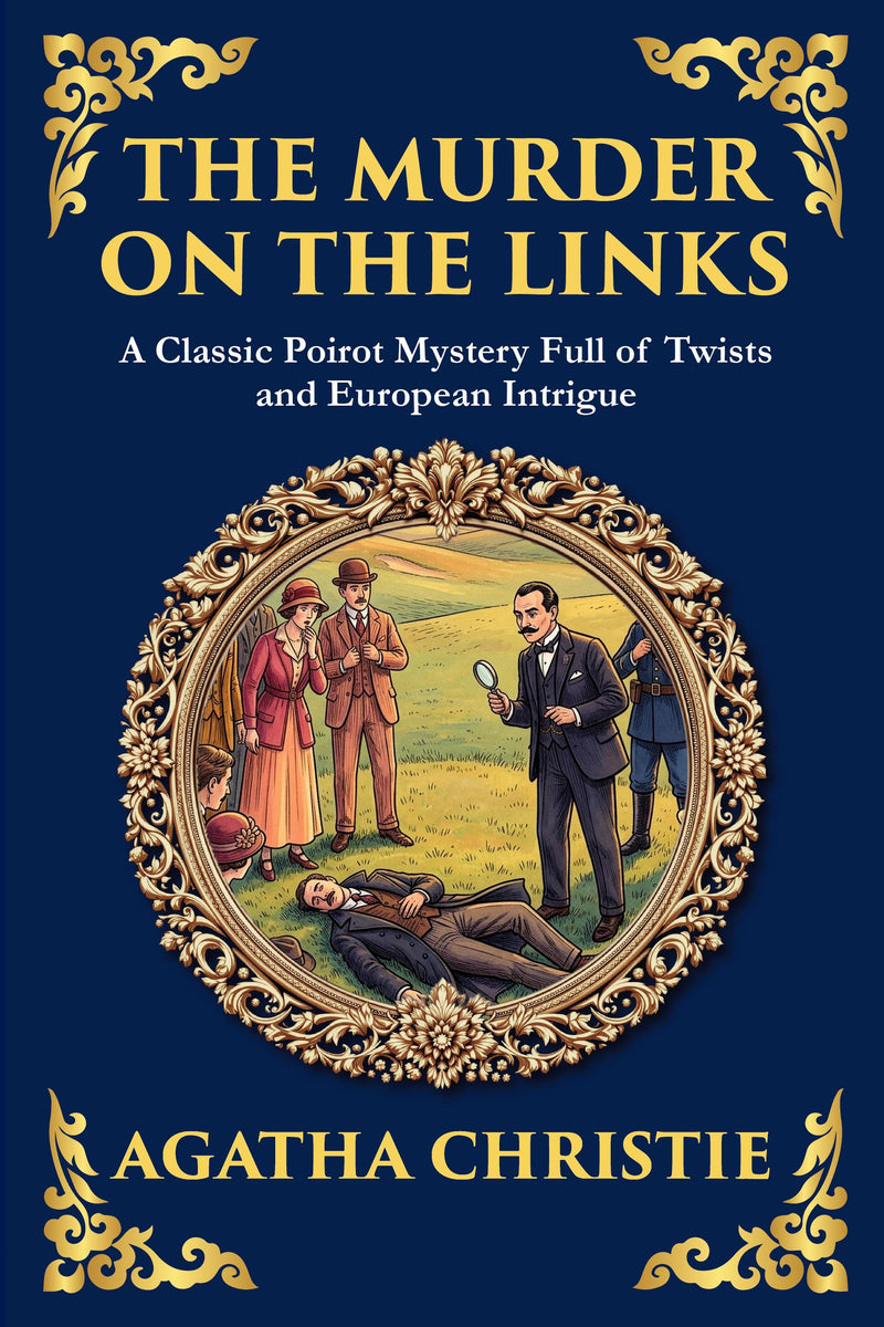 The Murder on the Links — modern English translation, book cover