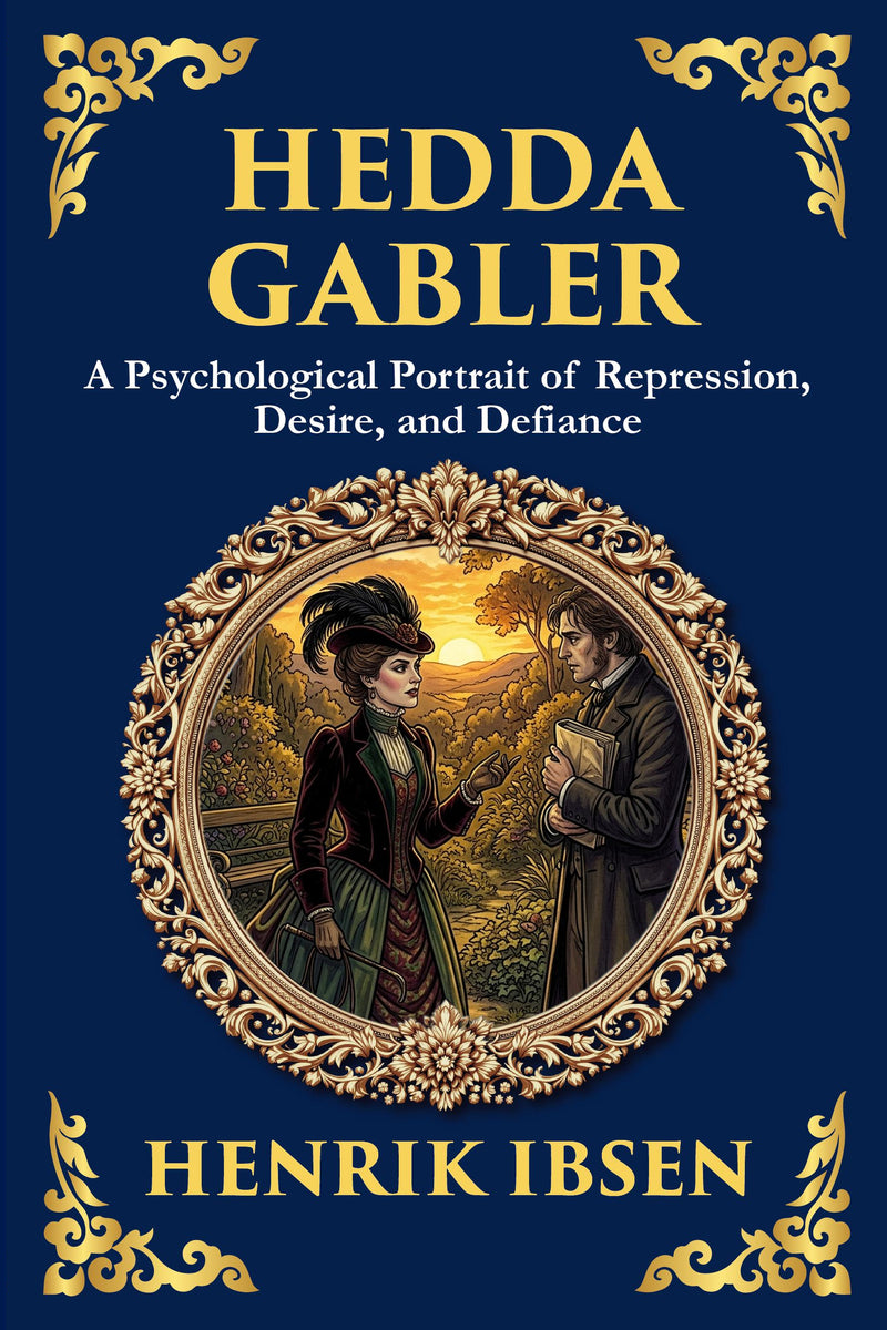 Hedda Gabler — modern English translation, book cover