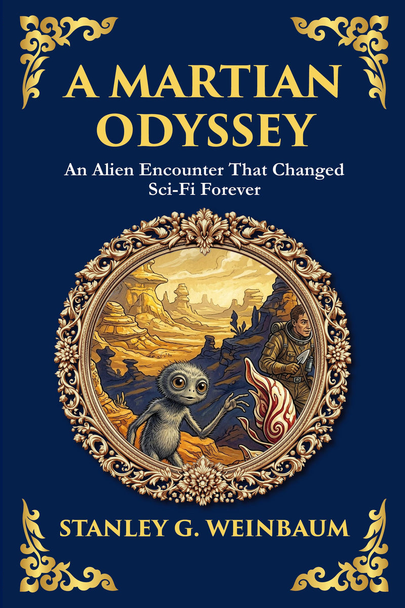 A Martian Odyssey — modern English translation, book cover