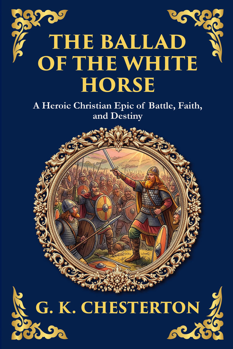 The Ballad of the White Horse — modern English translation, book cover