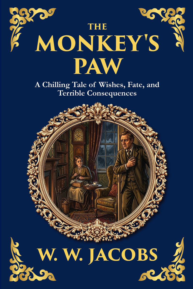 The Monkey’s Paw — Large Print — modern English translation, book cover