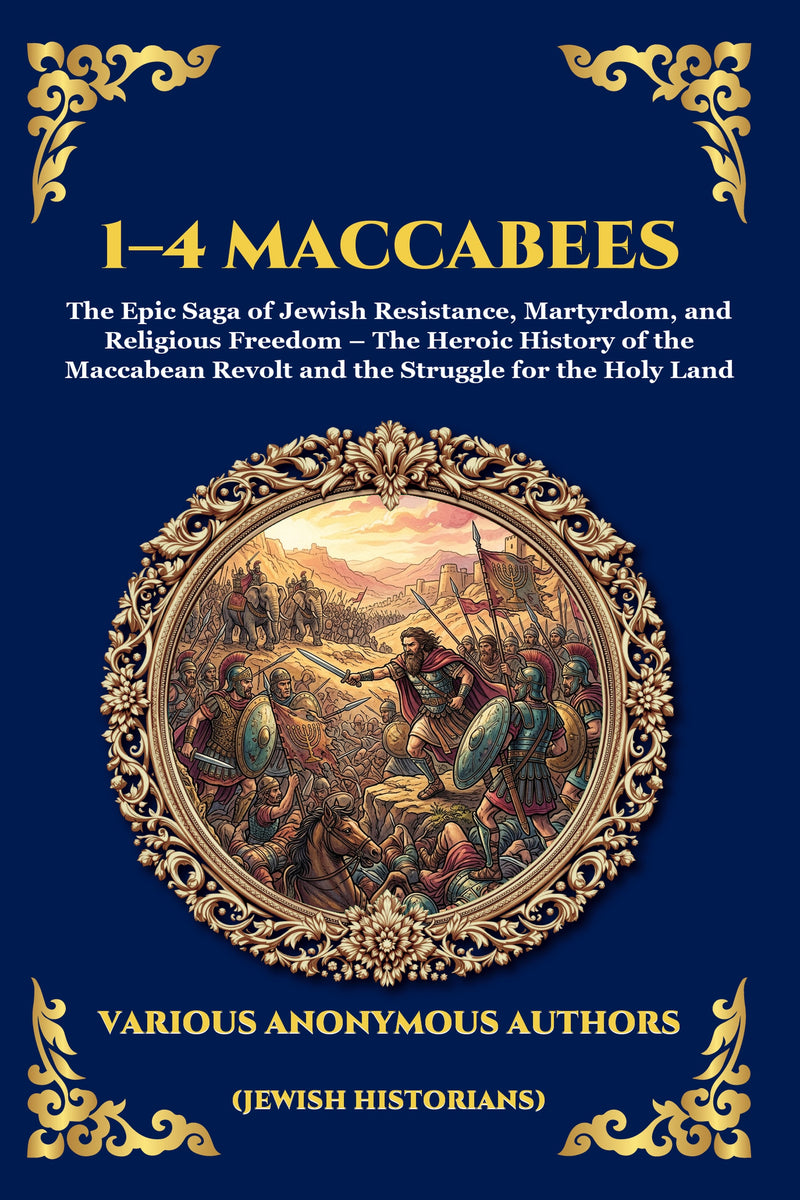 1–4 Maccabees — Large Print — modern English translation, book cover