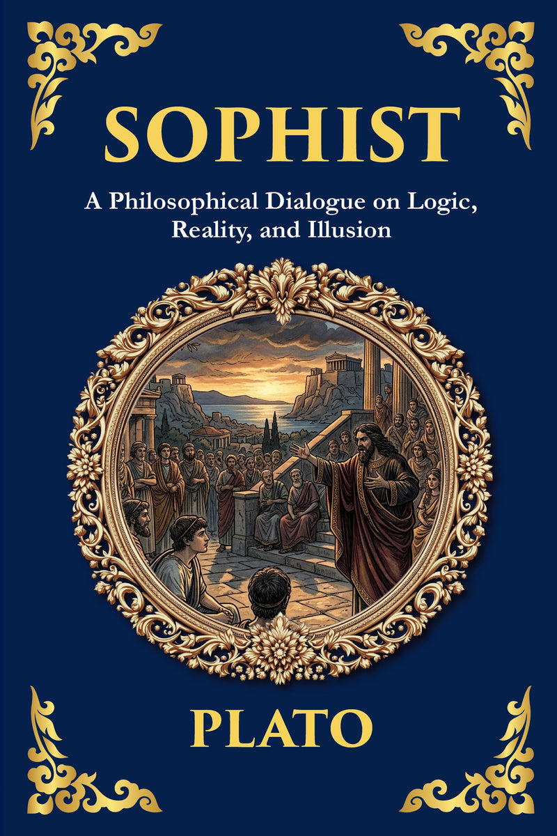 Sophist — Large Print — modern English translation, book cover