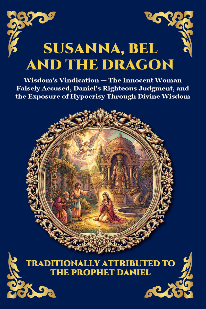 Susanna, Bel and the Dragon — modern English translation, book cover