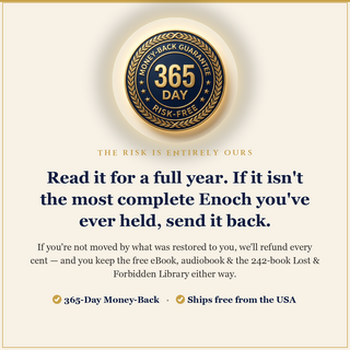 365-day risk-free money-back guarantee — keep the free eBook and audiobook either way.