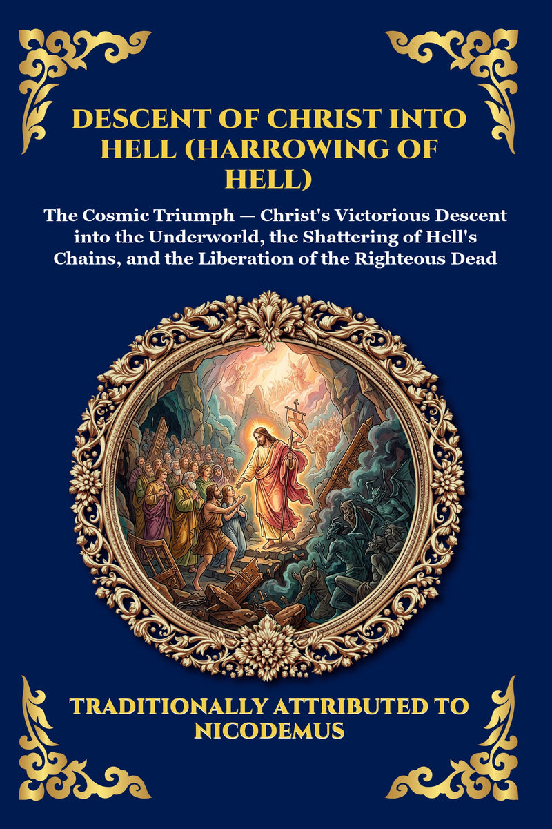Descent of Christ into Hell (Harrowing of Hell) — Large Print — modern English translation, book cover