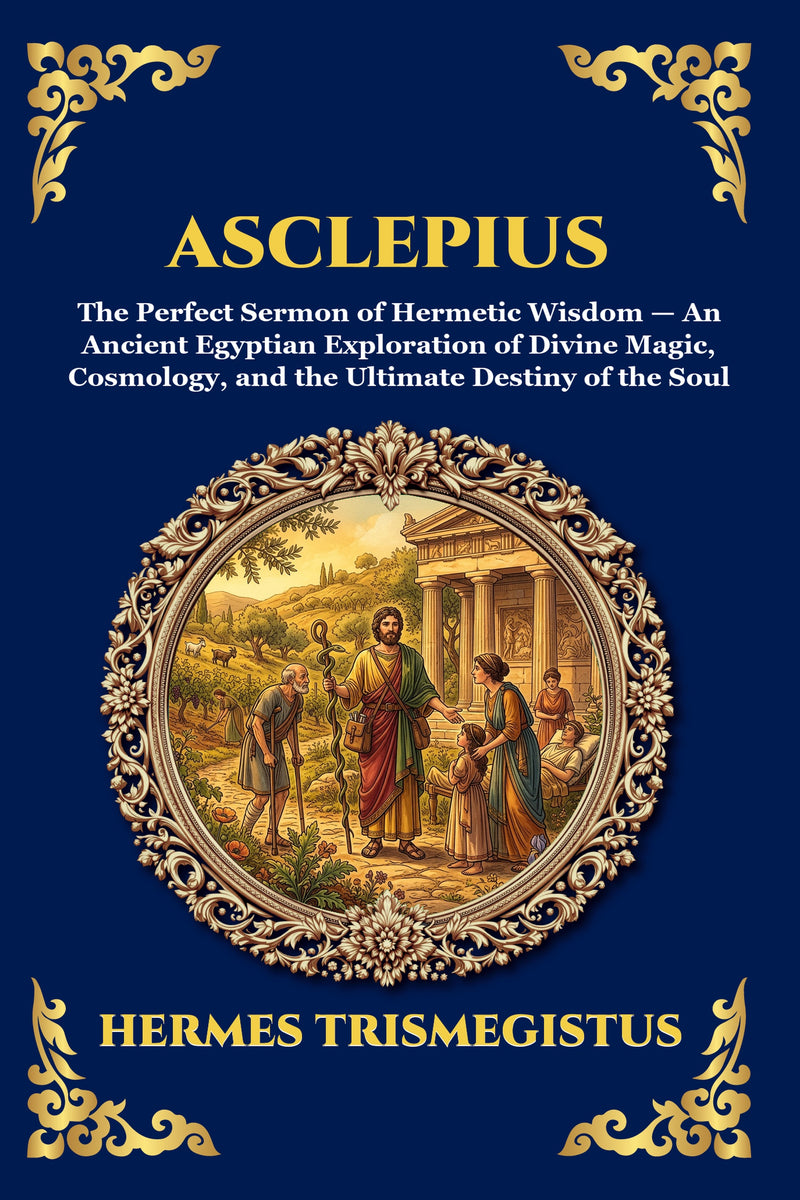 Asclepius — modern English translation, book cover