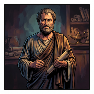 Aristotle, in the house style