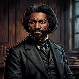 Frederick Douglass, in the house style
