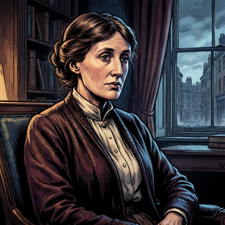 Virginia Woolf, in the house style