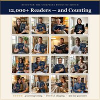 12,000+ readers and counting — real readers holding The Complete Books of Enoch. 4.9 average rating, free U.S. shipping, 365-day guarantee.