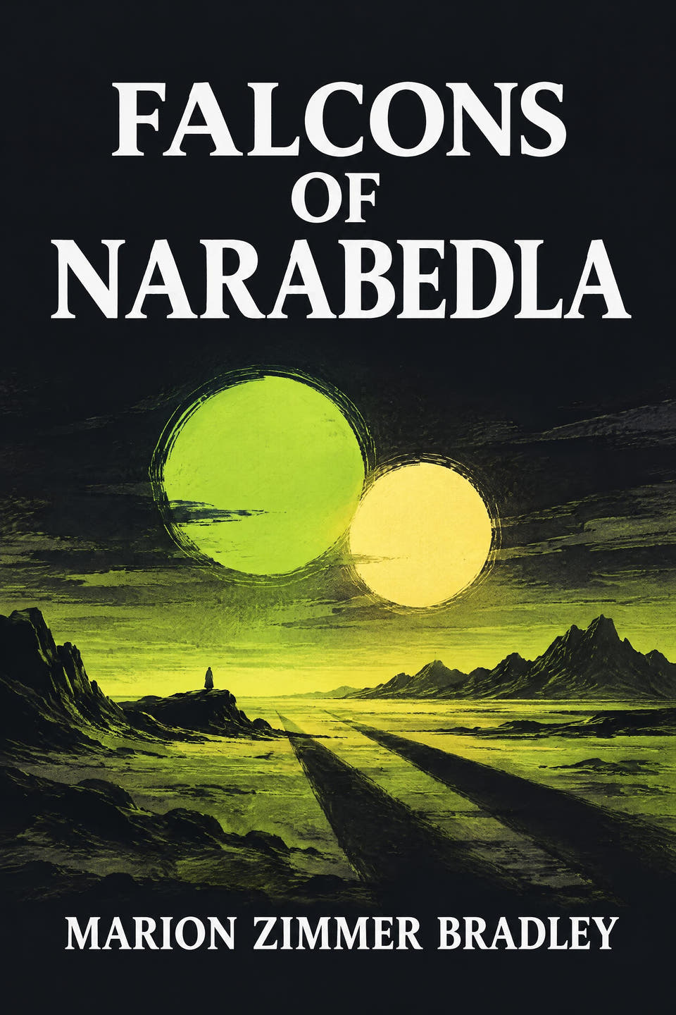 Falcons of Narabedla by Marion Zimmer Bradley, the cover