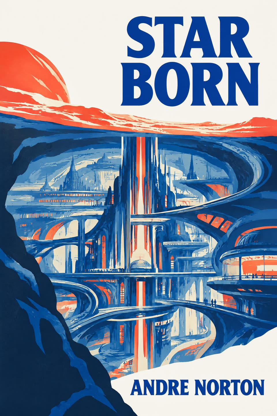 Star Born by Andre Norton, the cover