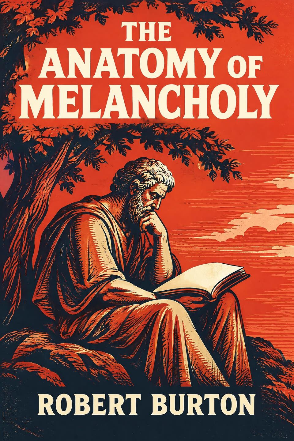 The Anatomy of Melancholy by Robert Burton, the cover