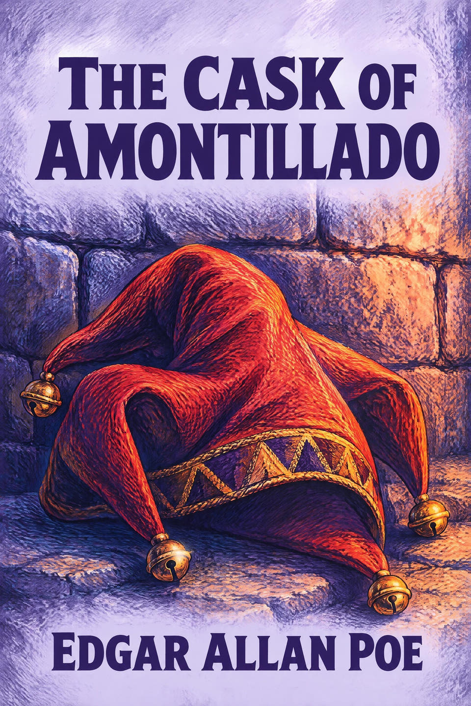 The Cask of Amontillado by Edgar Allan Poe, the cover
