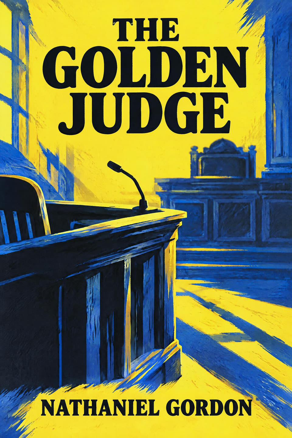 The Golden Judge by Nathaniel Gordon, the cover
