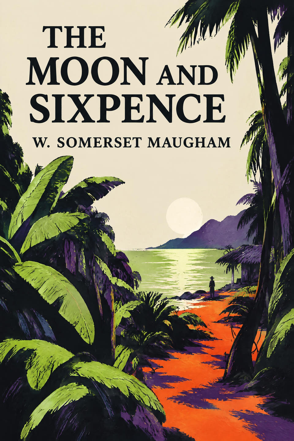 The Moon and Sixpence by W. Somerset Maugham, the cover