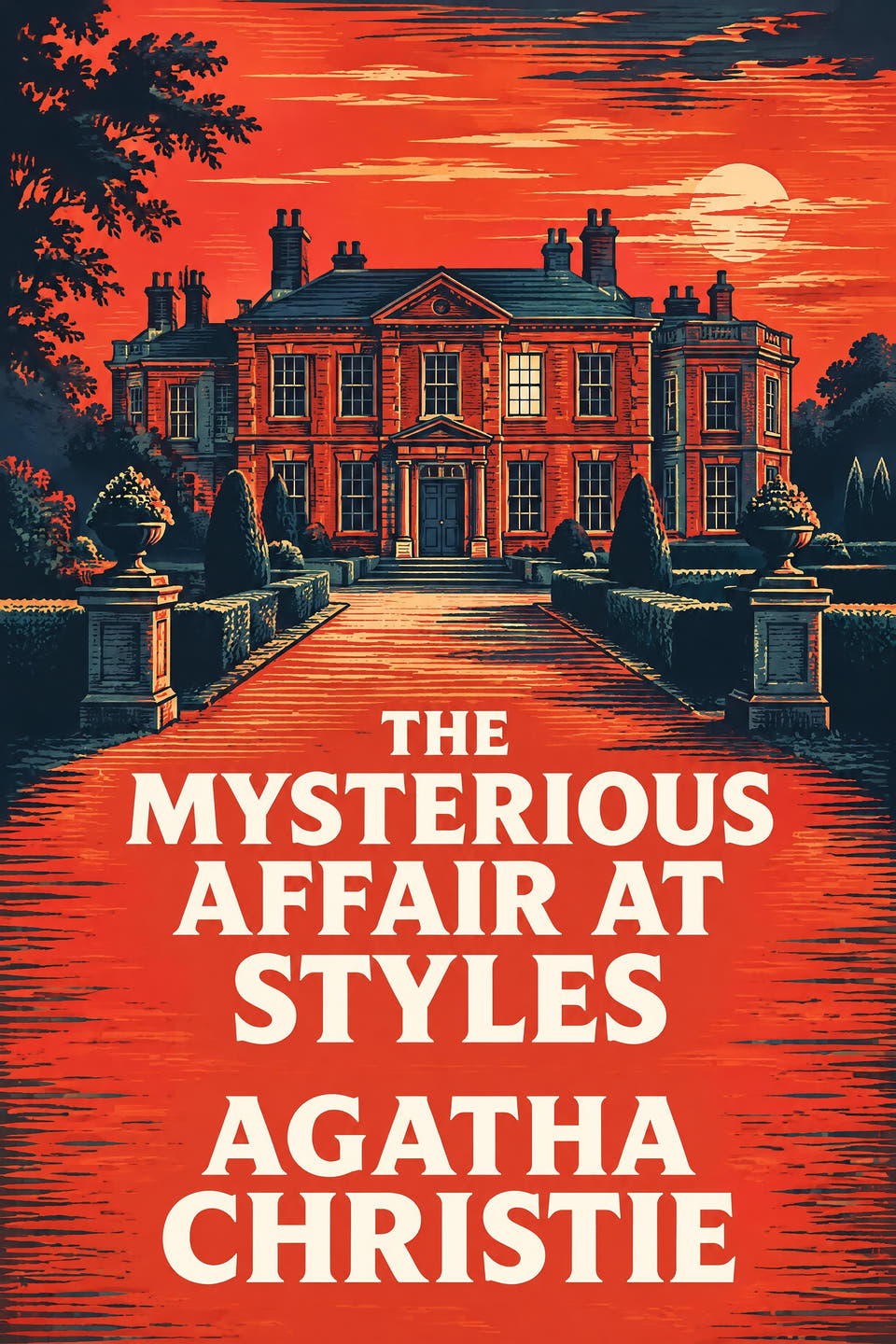 The Mysterious Affair at Styles by Agatha Christie, the cover