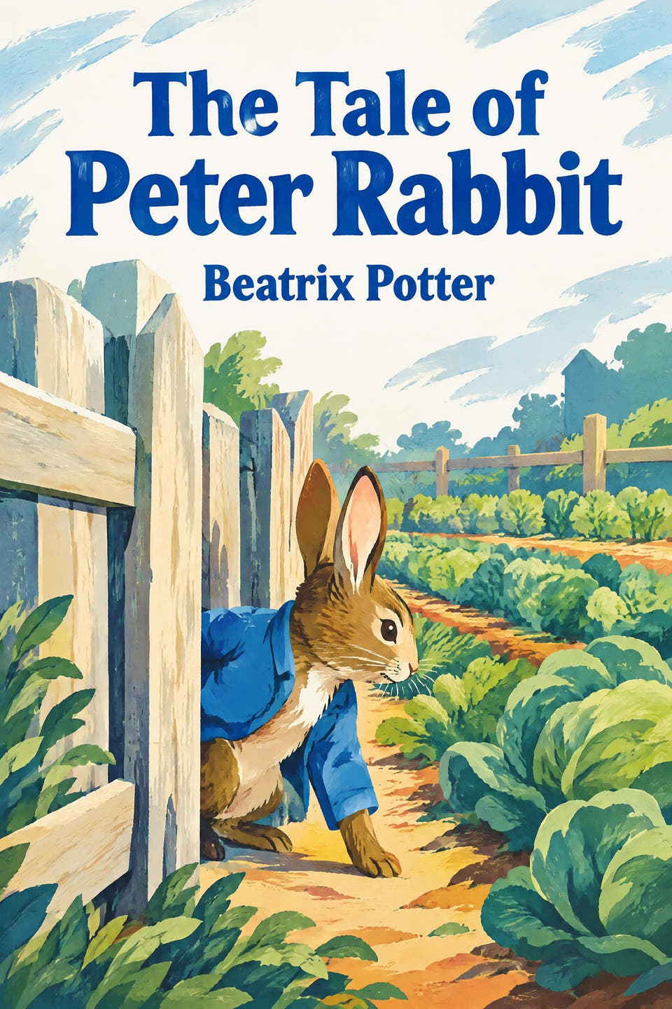 The Tale of Peter Rabbit by Beatrix Potter, the cover