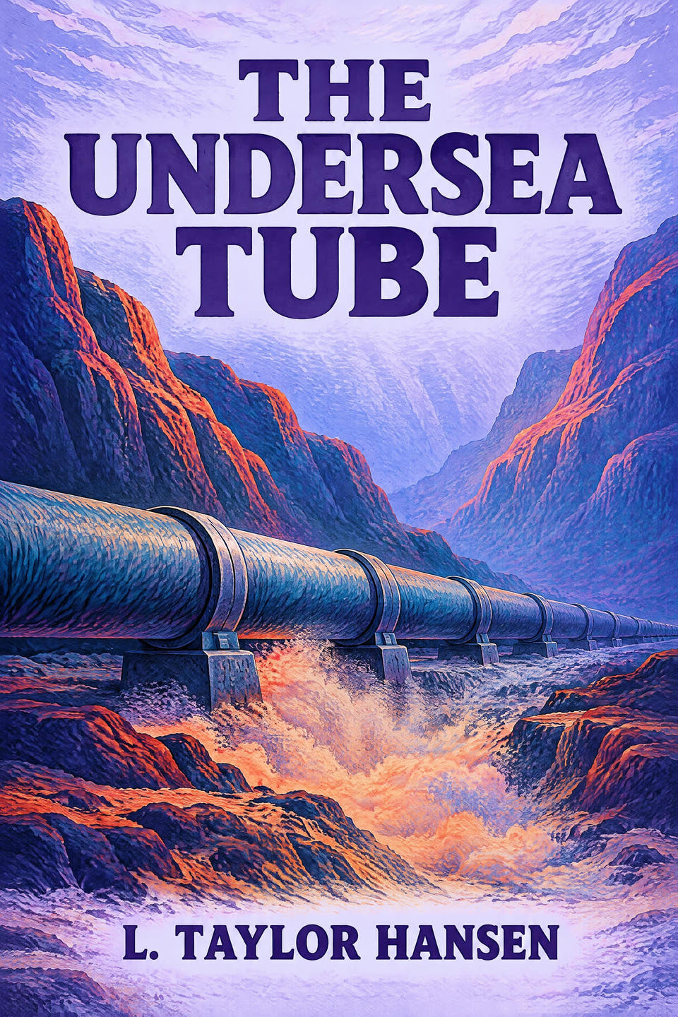 The Undersea Tube by L. Taylor Hansen, the cover