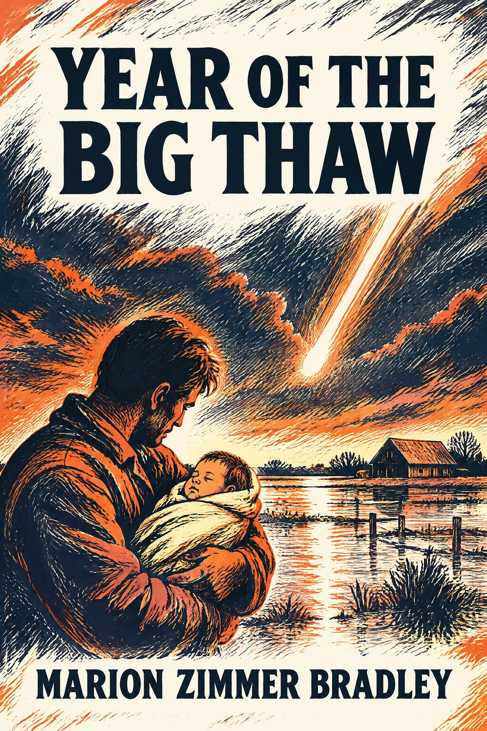 Year of the Big Thaw by Marion Zimmer Bradley, the cover