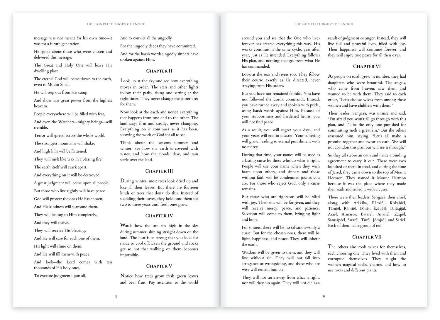 1 Enoch — printed complete inside the five-volume library.