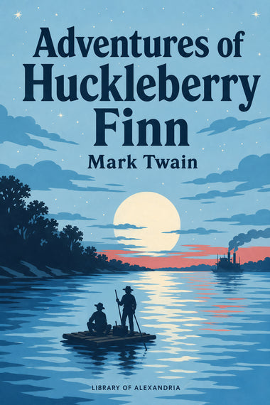 Les Aventures de Huckleberry Finn — Gros caractères