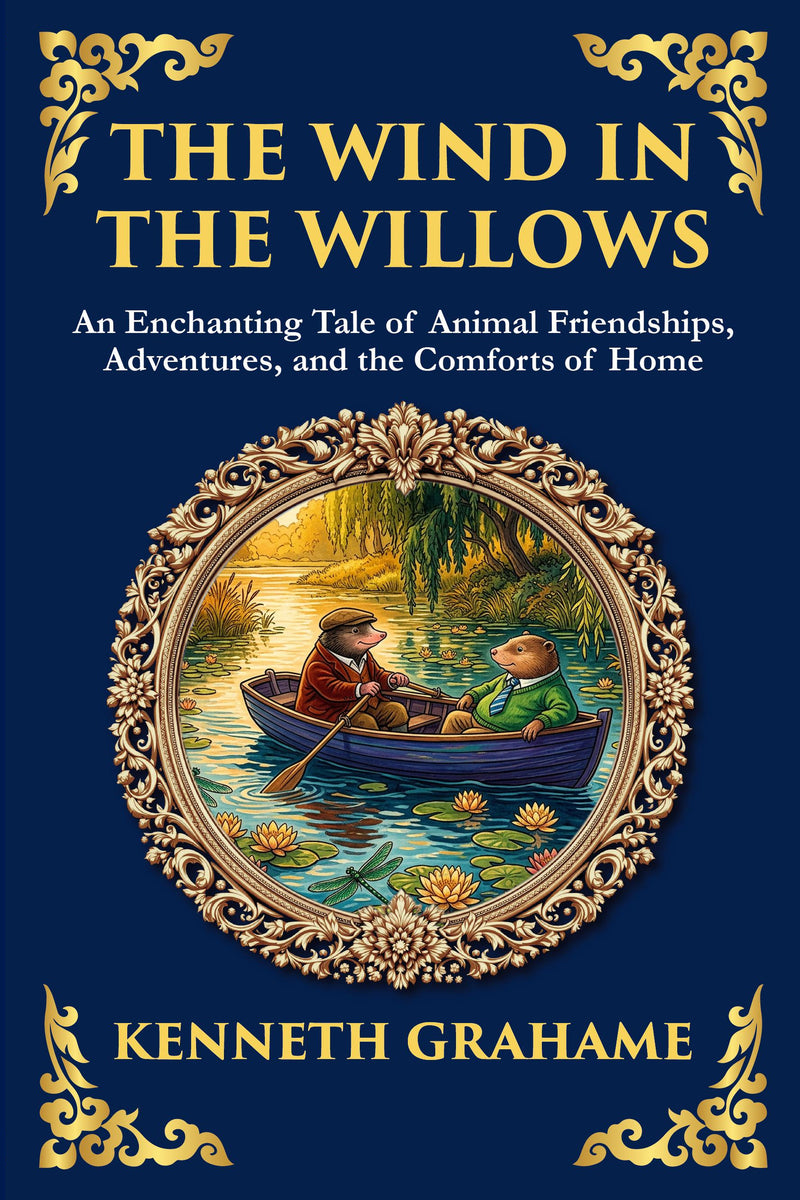 The Wind in the Willows — modern English translation, book cover