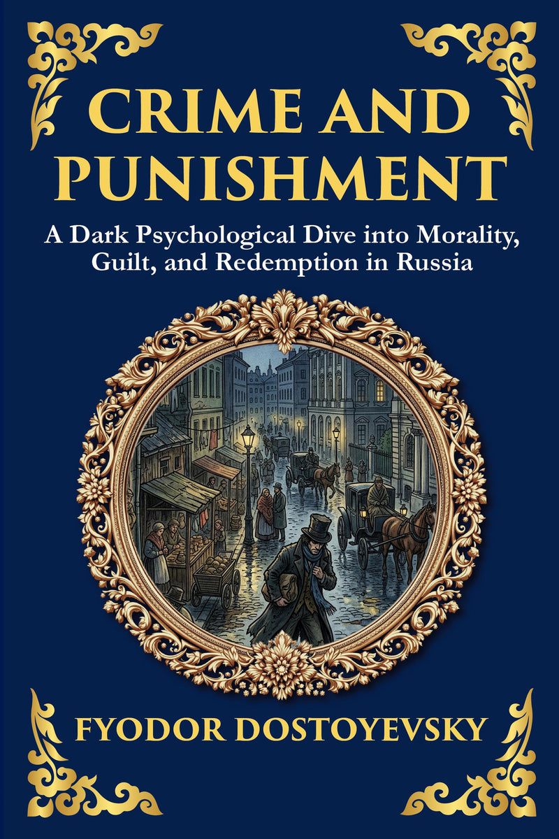 Crime and Punishment — modern English translation, book cover