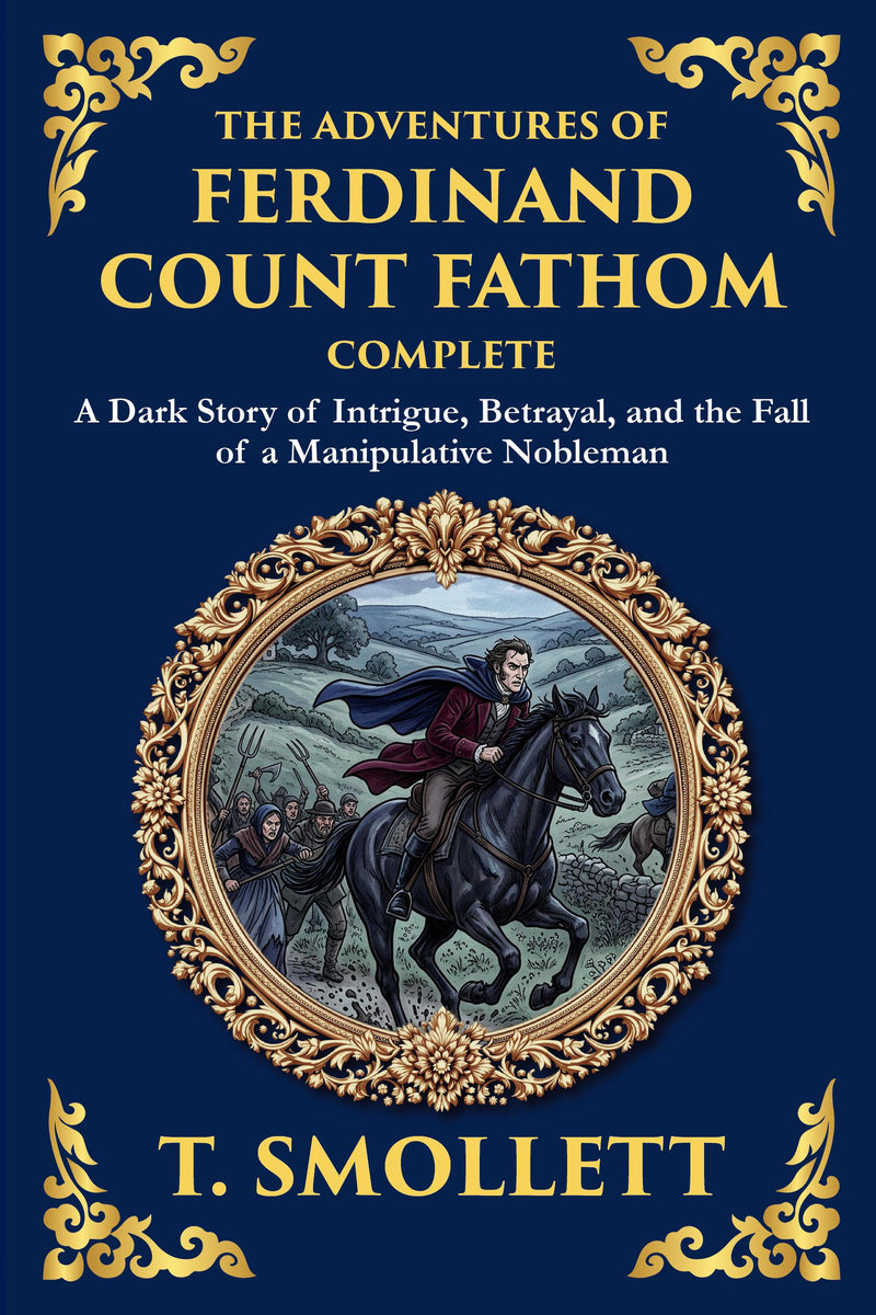 The Adventures of Ferdinand Count Fathom — Complete — modern English translation, book cover