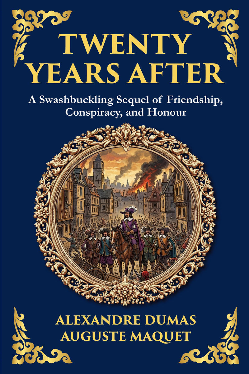 Twenty Years After — modern English translation, book cover