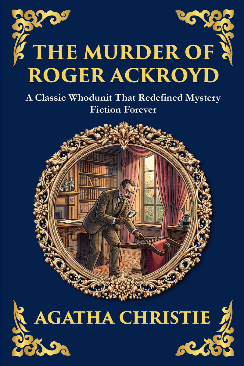 The Murder of Roger Ackroyd — Large Print — modern English translation, book cover