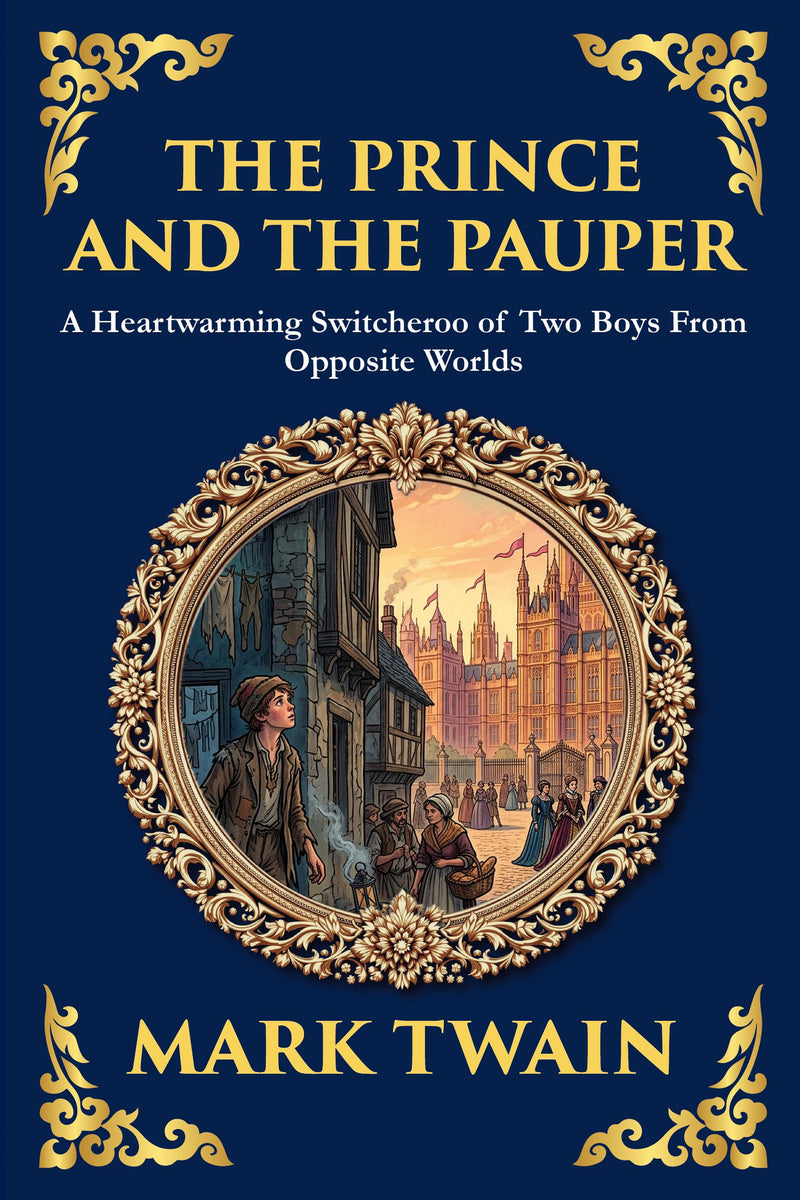The Prince and the Pauper — modern English translation, book cover