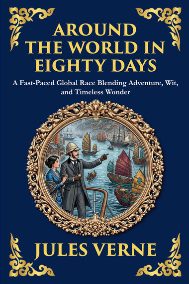Around the World in Eighty Days — Large Print