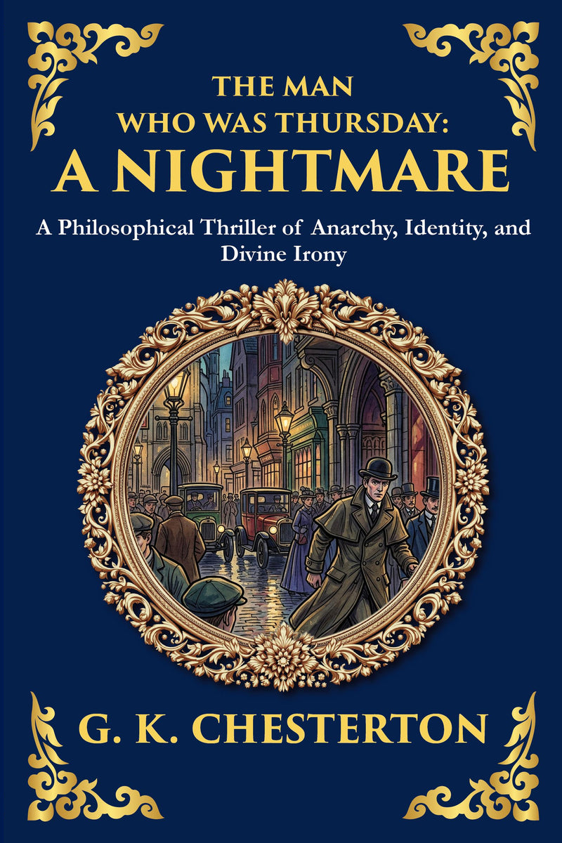 The Man Who Was Thursday: A Nightmare — modern English translation, book cover