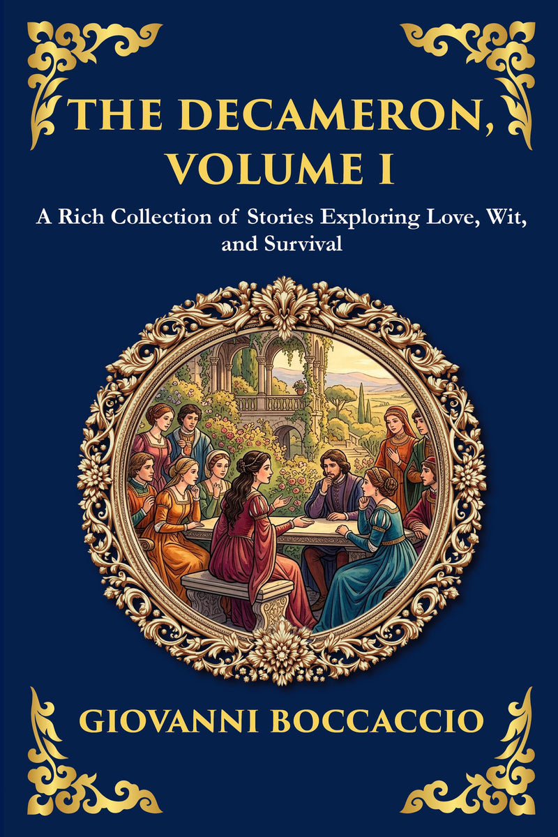 The Decameron, Volume 1 — modern English translation, book cover