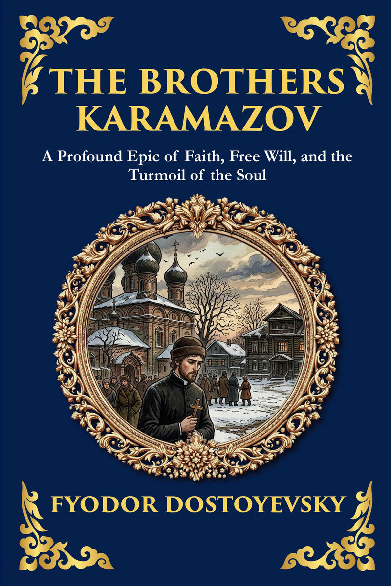The Brothers Karamazov — modern English translation, book cover