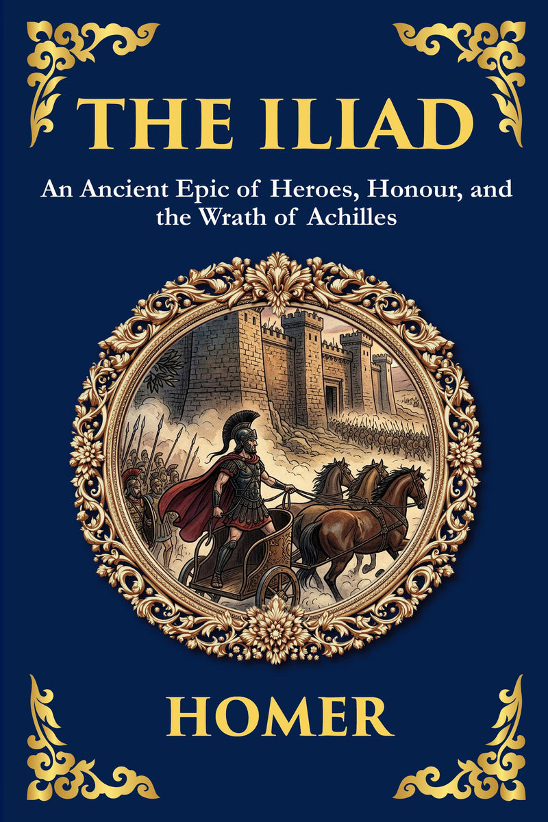 The Iliad — modern English translation, book cover