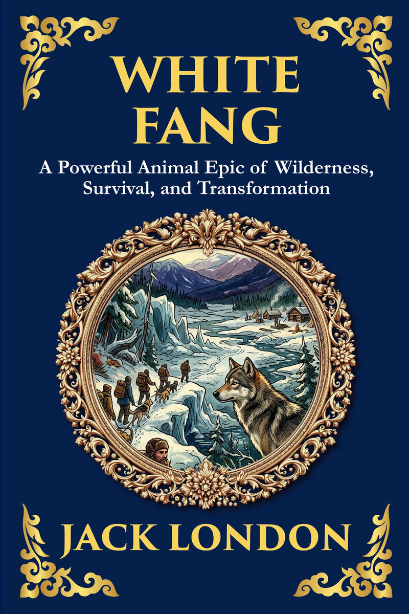 White Fang — modern English translation, book cover