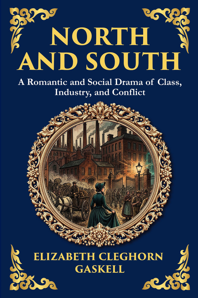 North and South — Large Print — modern English translation, book cover