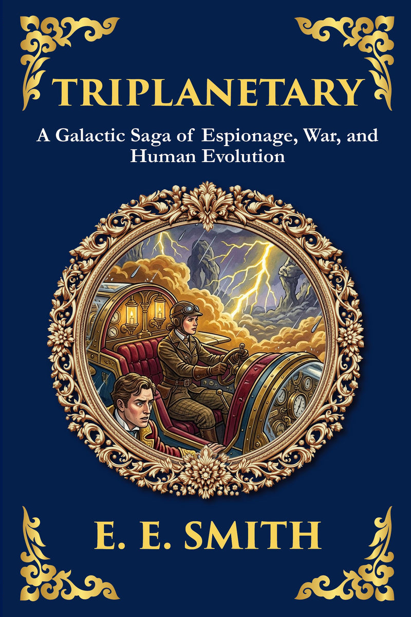 Triplanetary — modern English translation, book cover