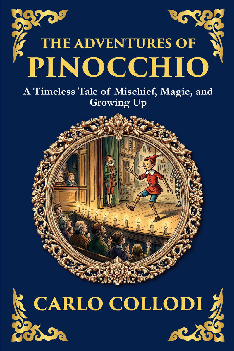The Adventures of Pinocchio — modern English translation, book cover