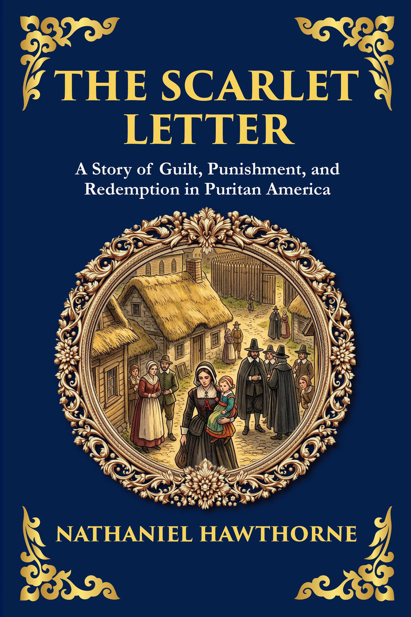 The Scarlet Letter — modern English translation, book cover