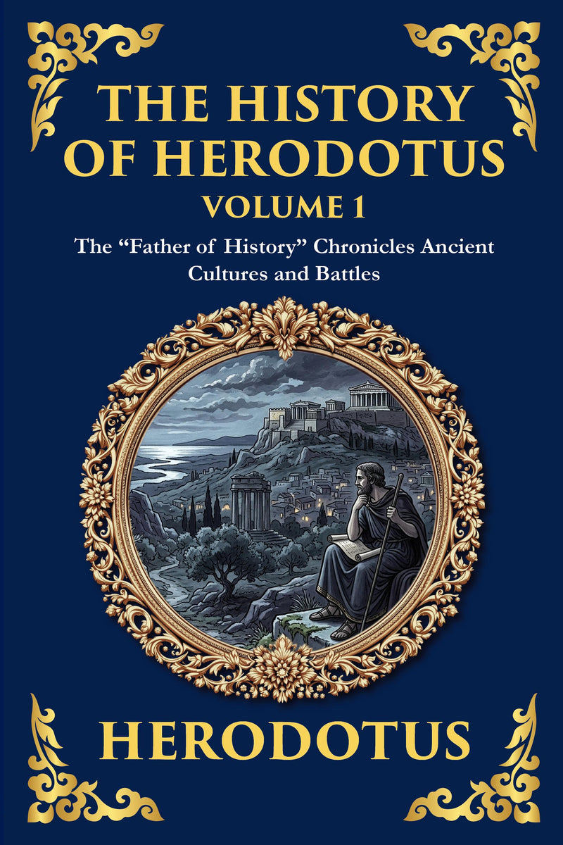 The History of Herodotus — Volume 1 — modern English translation, book cover